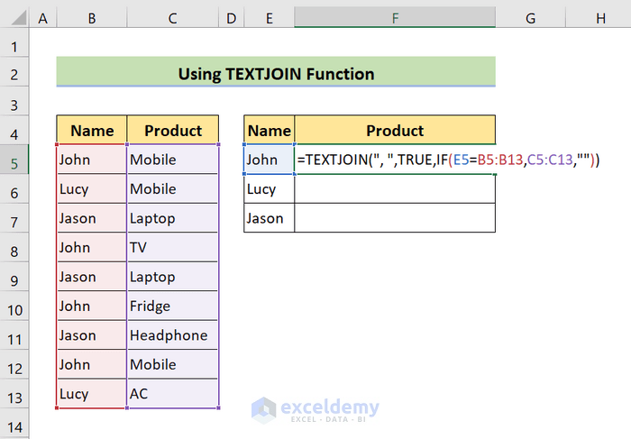 How To VLOOKUP Multiple Values In One Cell In Excel 2 Easy Methods 