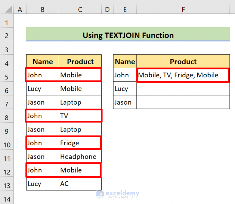 How To VLOOKUP Multiple Values In One Cell In Excel 2 Easy Methods 