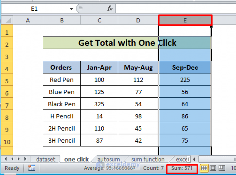 how-to-sum-columns-in-excel-7-methods-exceldemy