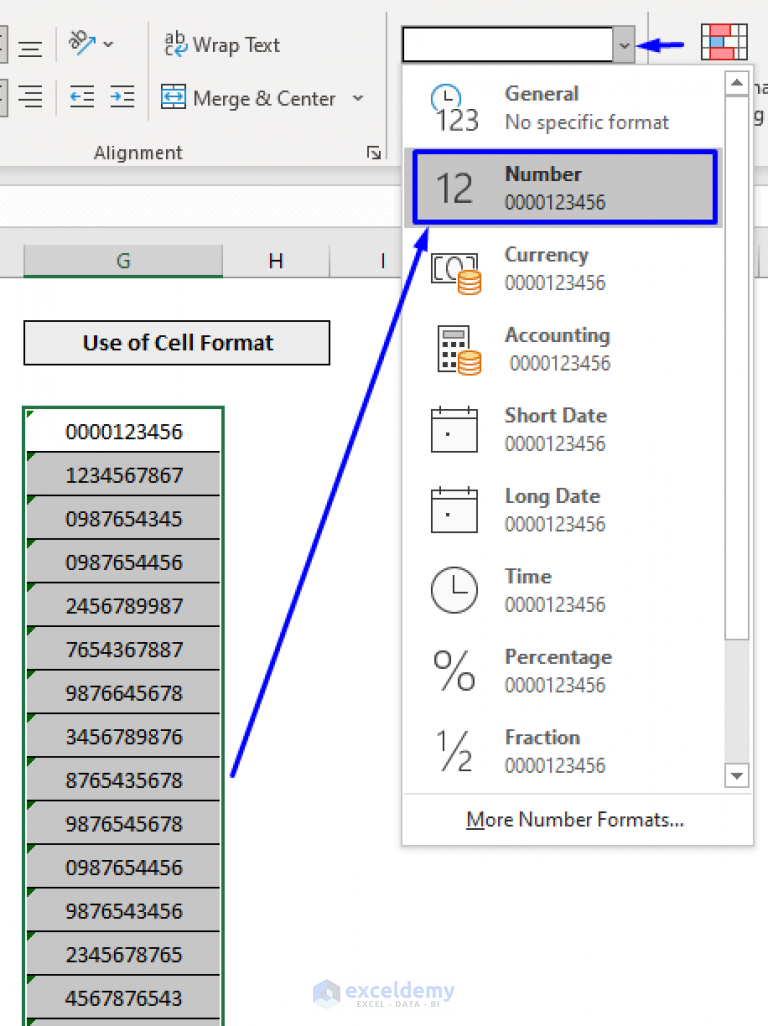 convert text to number excel bulk