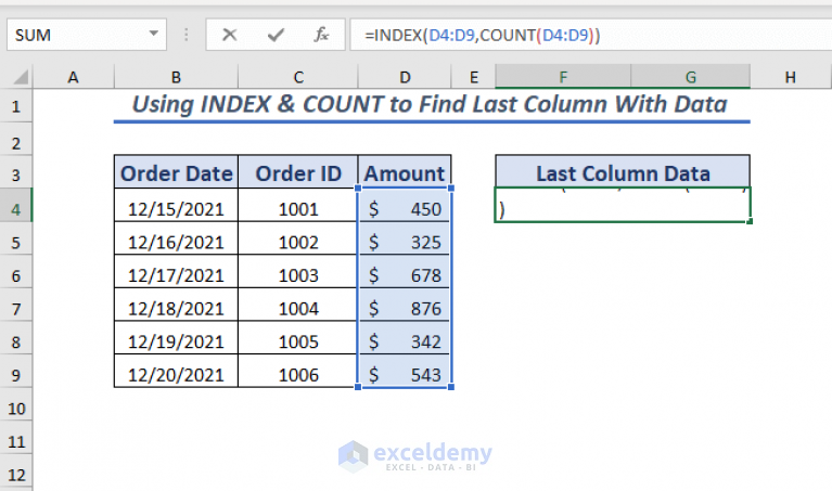 excel-find-last-column-with-data-4-quick-ways-exceldemy