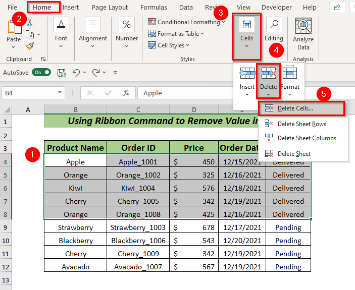  How To Remove Value In Excel 9 Methods ExcelDemy