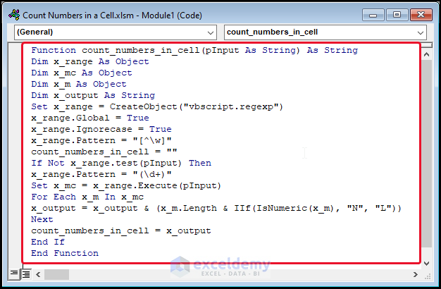 How To Count Numbers In A Cell In Excel ExcelDemy