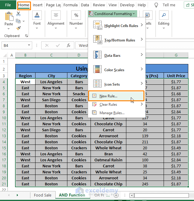 Conditional Formatting Multiple Text Values In Excel 4 Easy Ways 