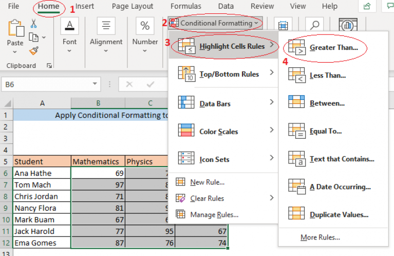 How To Apply Conditional Formatting To Multiple Rows 5 Ways 