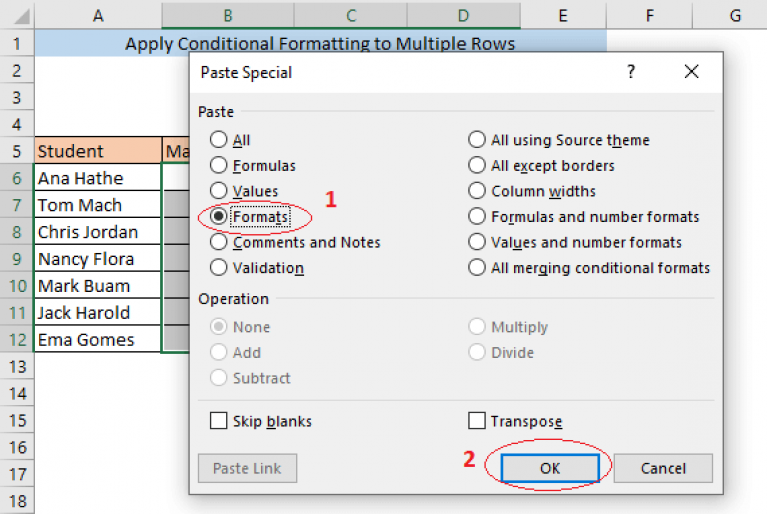 how-to-apply-conditional-formatting-to-multiple-rows-5-ways