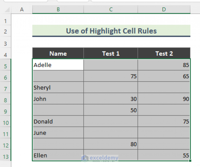 Excel Condition If Cell Is Not Blank