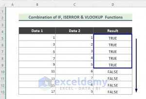 If Value Exists In Column Then TRUE In Excel - ExcelDemy