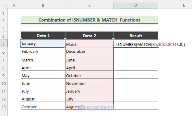 Excel If Value Exists In Column Then TRUE - ExcelDemy