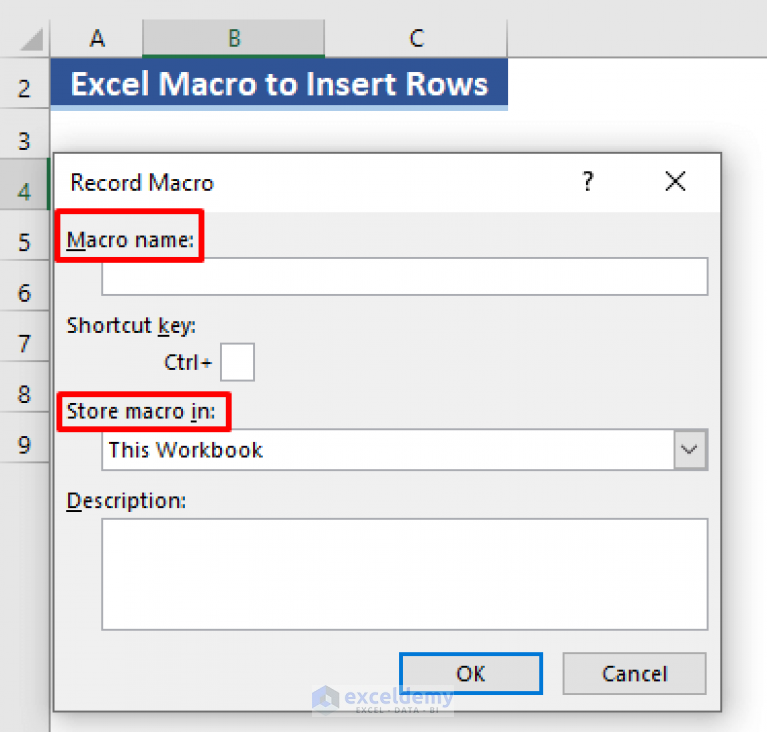 Macro To Insert Rows In Multiple Worksheets