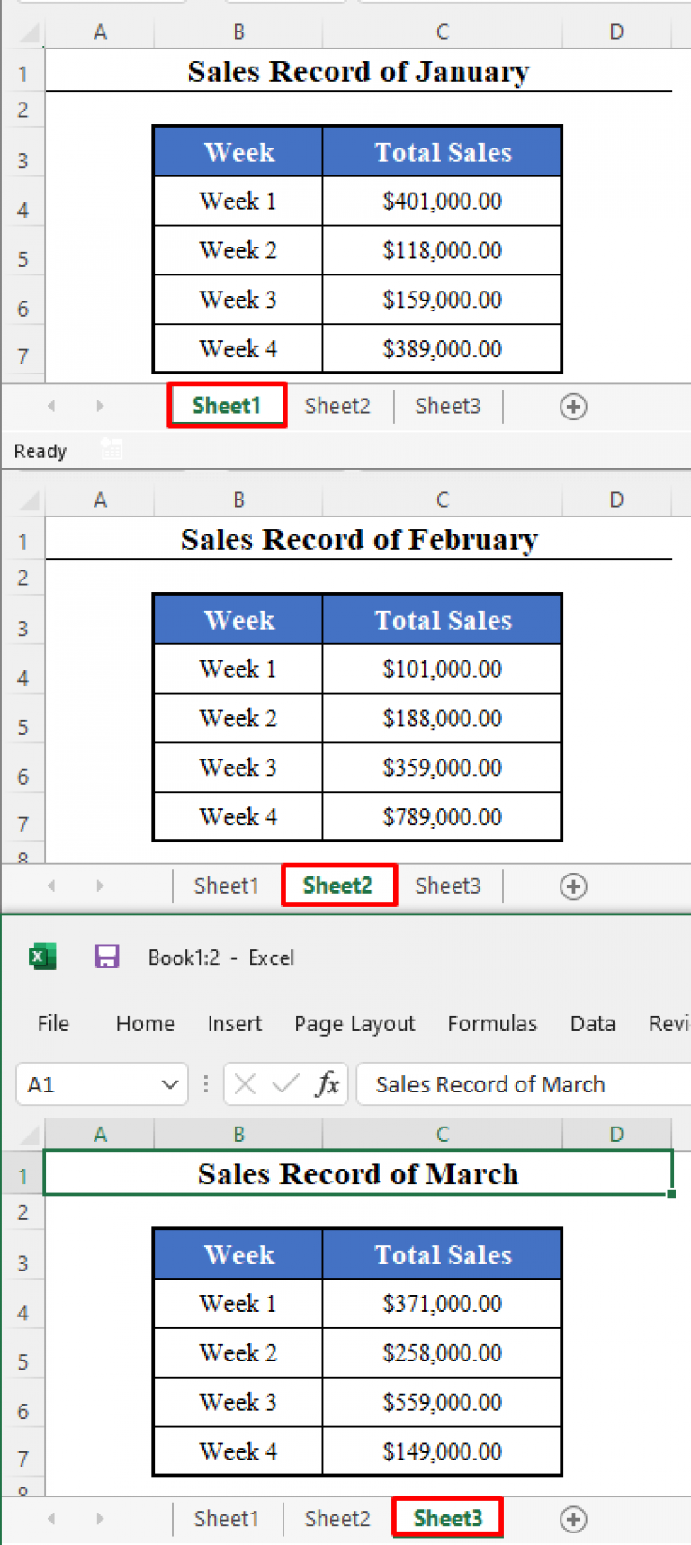 How To Rename Sheet With Vba In Excel Both Single And Multiple Sheets 