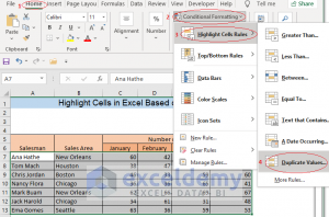 How to Highlight Cells in Excel Based on Value (9 Methods) - ExcelDemy