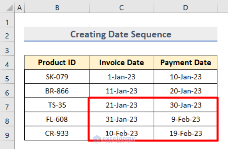 how-to-calculate-date-range-in-excel-4-ideal-methods