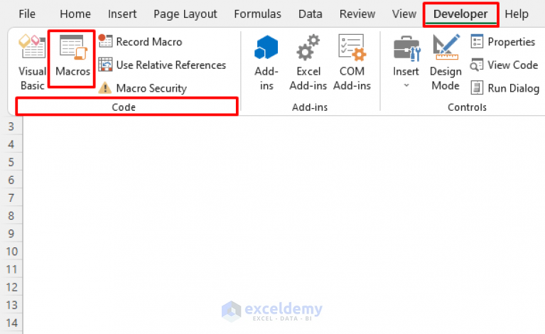 How to Remove Macros from Excel (5 Suitable Ways)