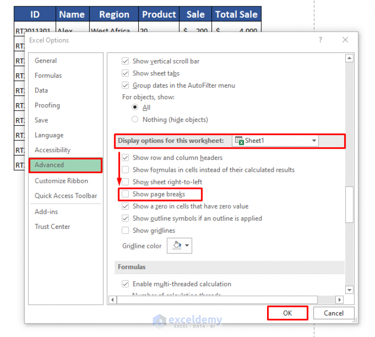 how-to-remove-print-lines-in-excel-4-easy-ways-exceldemy