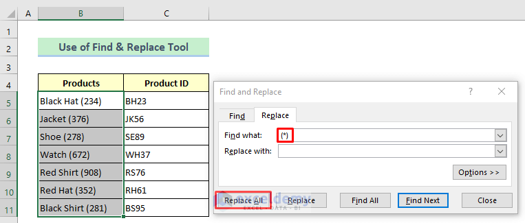 H ng D n How Do I Remove Numbers And Symbols From A Cell In Excel 