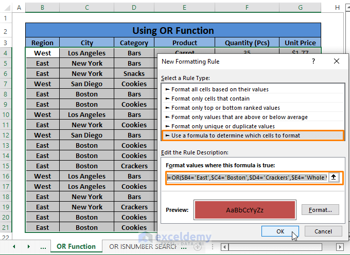 Conditional Formatting Multiple Text Values In Excel 4 Easy Ways 