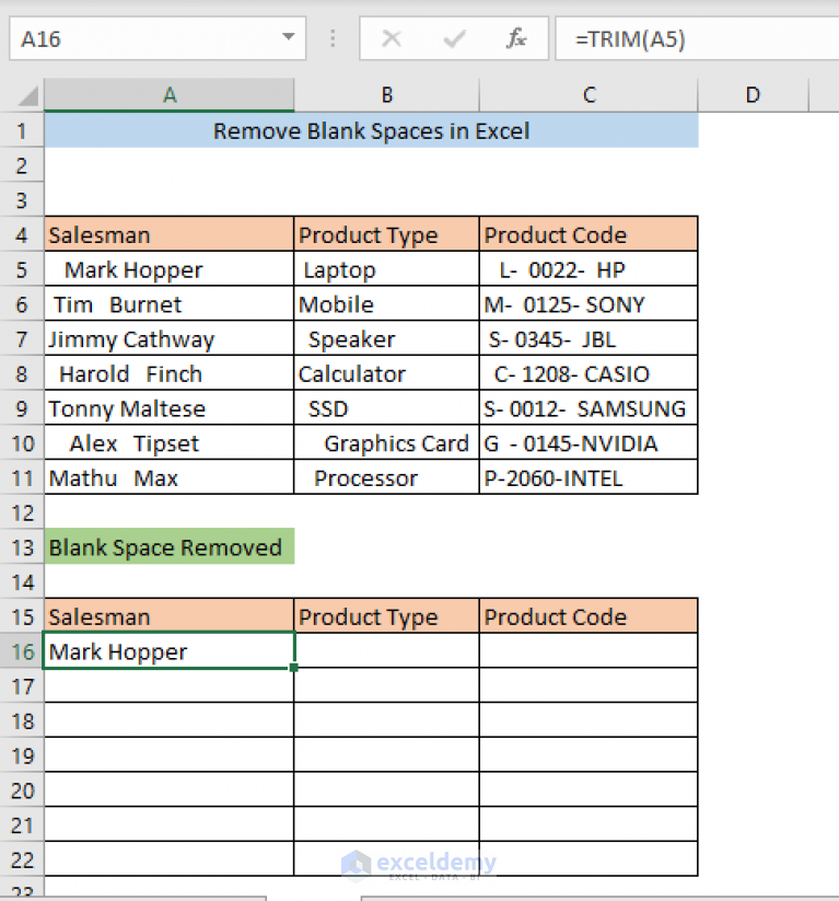 how-to-remove-blank-spaces-in-excel-7-ways-exceldemy