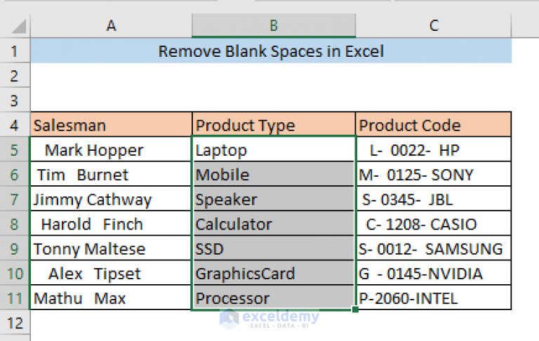 how-to-remove-blank-spaces-in-excel-7-ways-exceldemy