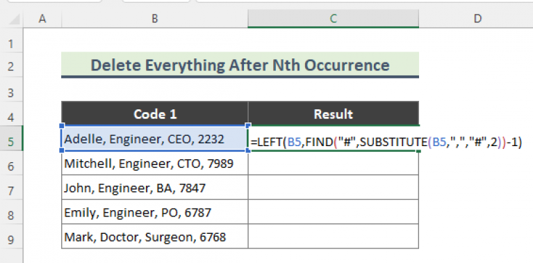 how-to-remove-everything-after-a-character-in-excel-7-methods