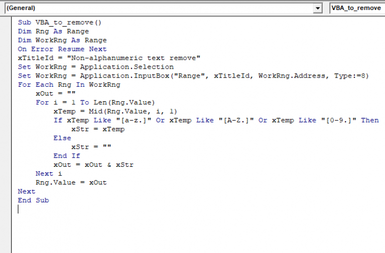 how-to-remove-non-alphanumeric-characters-in-excel-2-methods