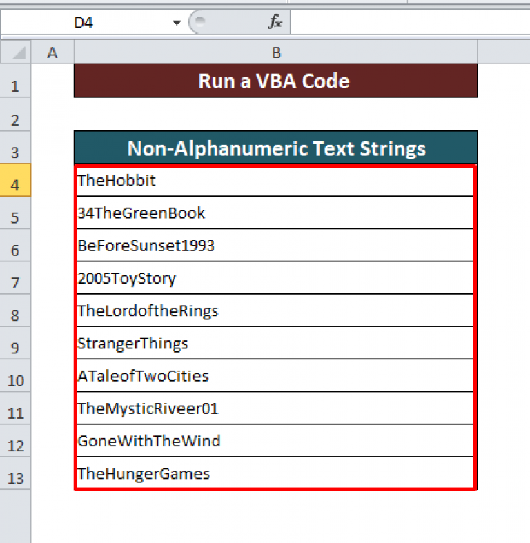 how-to-remove-non-alphanumeric-characters-in-excel-2-methods