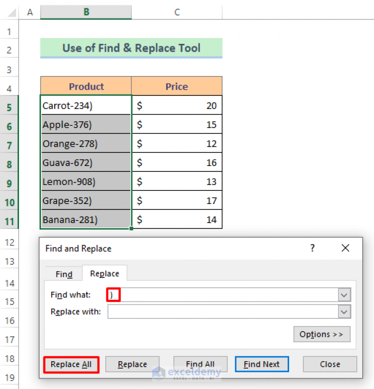 how-to-remove-parentheses-in-excel-4-easy-ways-exceldemy