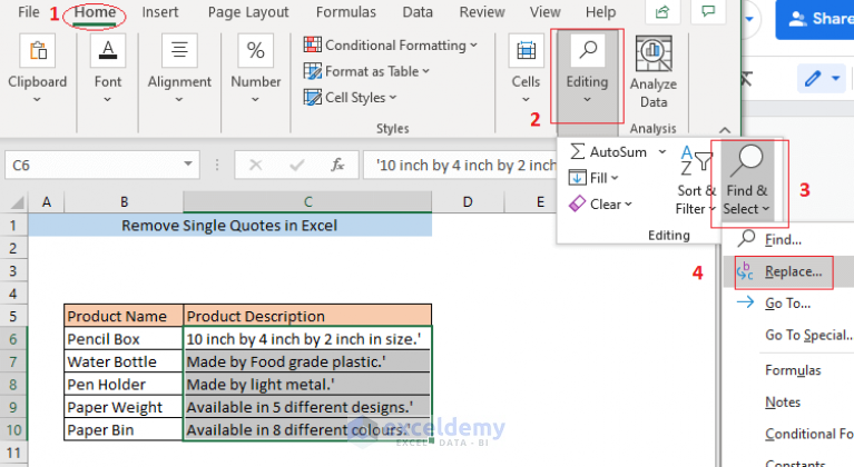 How To Put Single Quotes In Excel Column