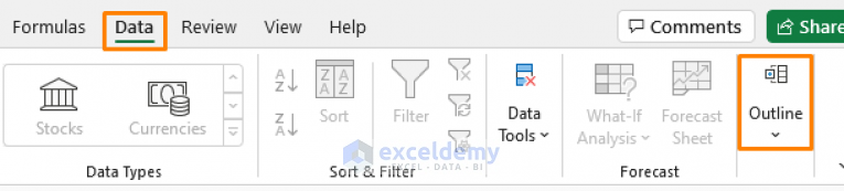 How To Remove Subtotals In Excel 2 Easy Tricks Exceldemy 4442