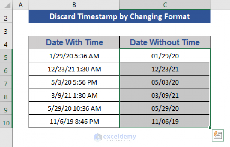 how-to-remove-timestamps-from-date-in-excel-4-easy-ways