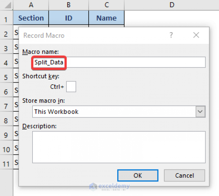 How To Split Data Into Multiple Worksheets In Excel ExcelDemy