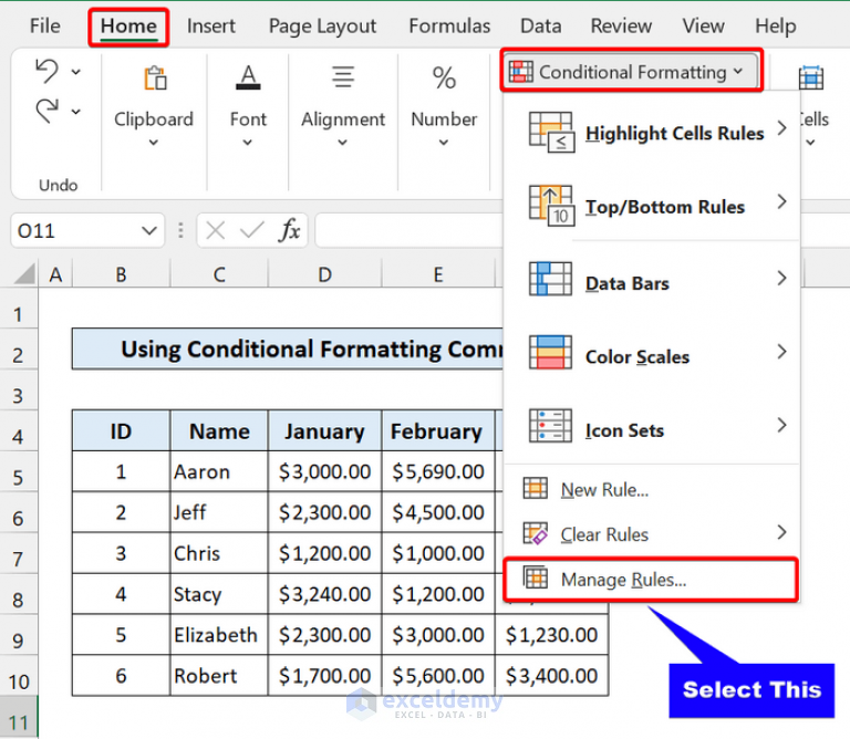 conditional-formatting-on-multiple-rows-independently-in-excel