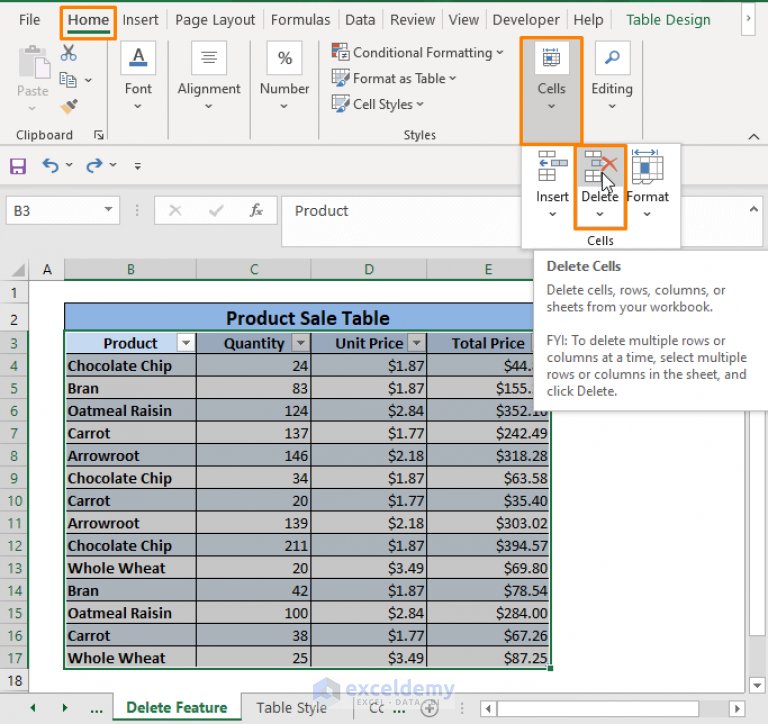 How To Remove Table From Excel 5 Easy Ways ExcelDemy