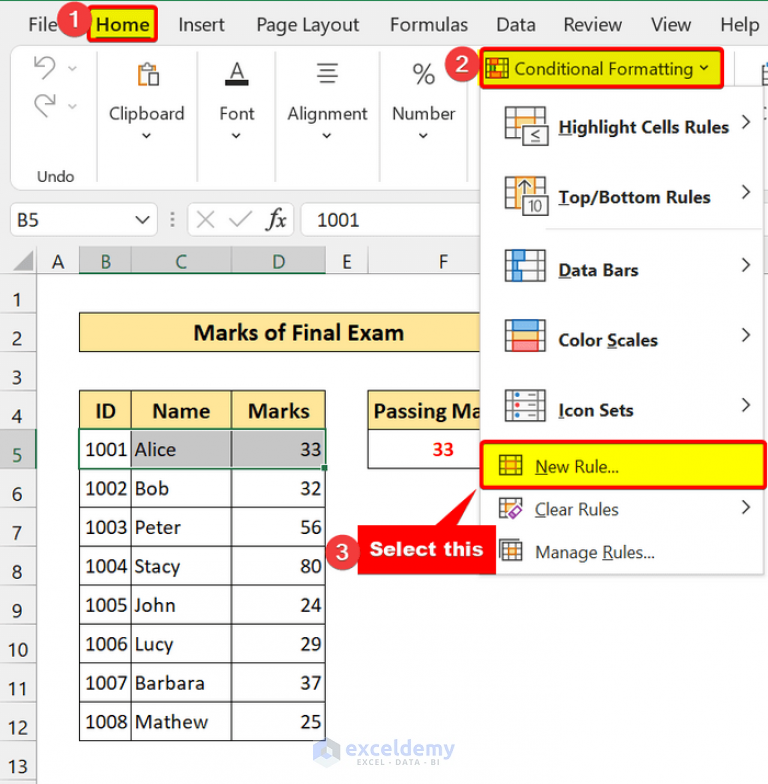 change-font-color-based-on-value-of-another-cell-in-excel-2-methods