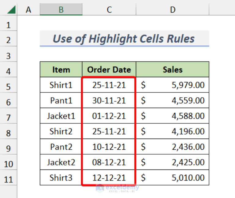 how-to-highlight-row-with-conditional-formatting-based-on-date-in-excel