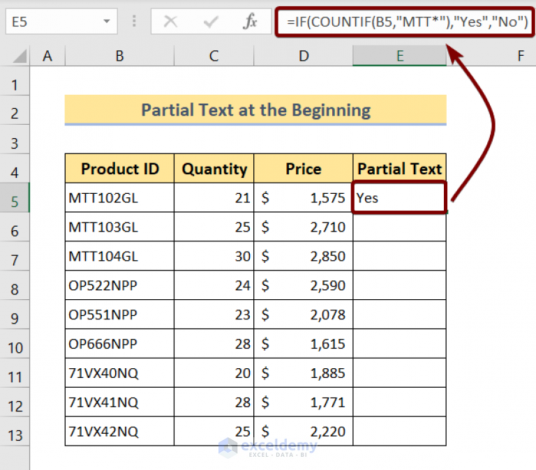 check-if-cell-contains-partial-text-in-excel-5-ways-exceldemy