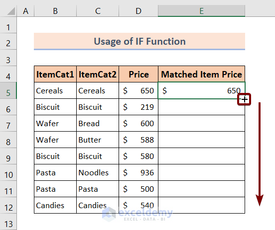 Copy Values To Another Cell If Two Cells Match In Excel