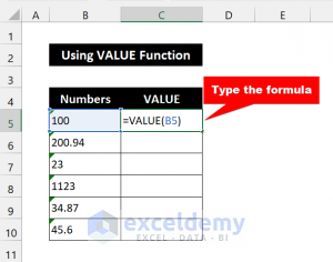 [Fixed!] Excel Not Recognizing Numbers in Cells (3 Techniques)