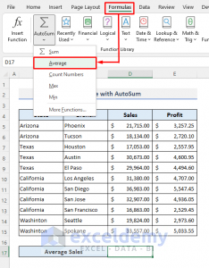 How To Calculate Average In Excel (Including All Criteria) - ExcelDemy