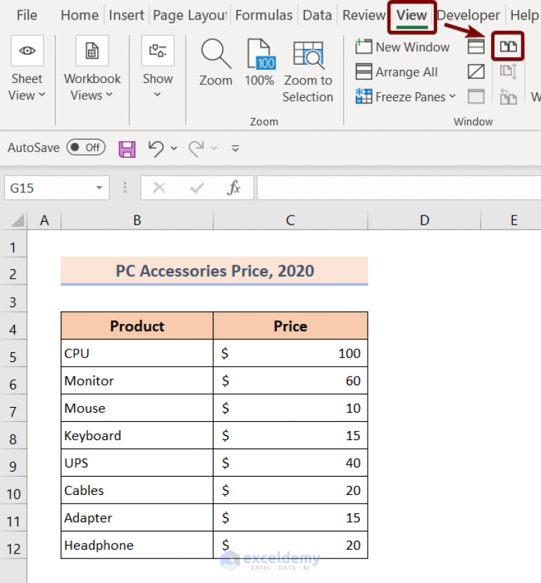 How To Compare Two Excel Sheets For Differences In Values 4 Ways 