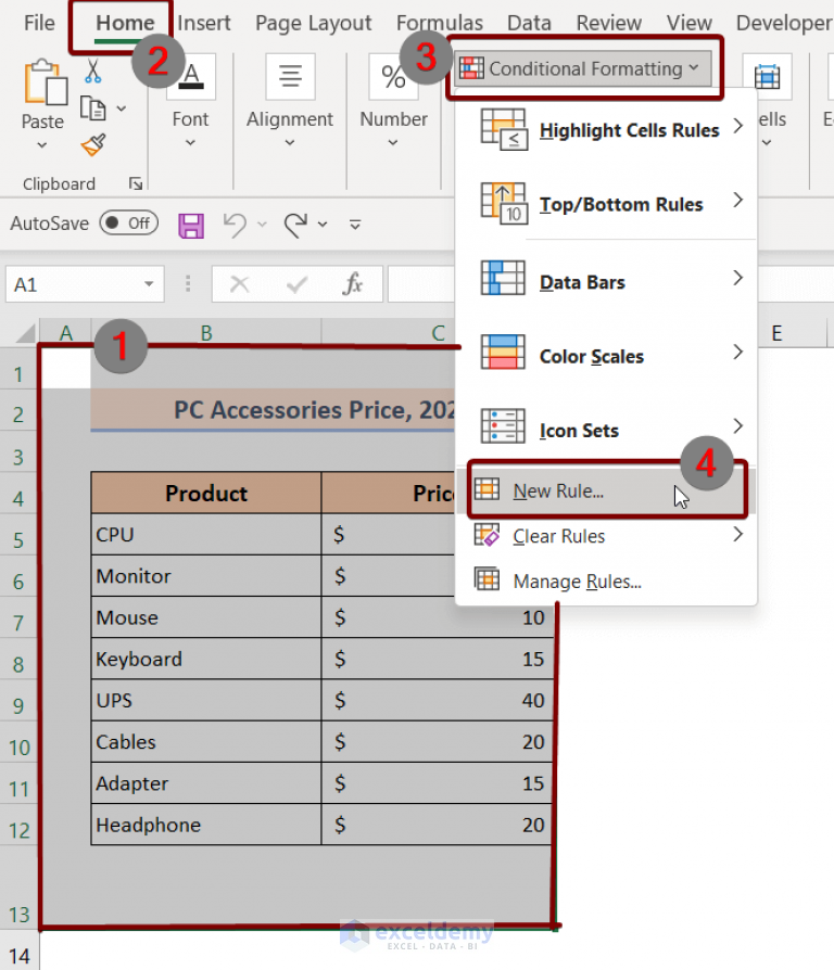 how-to-compare-two-excel-sheets-for-differences-in-values-4-ways