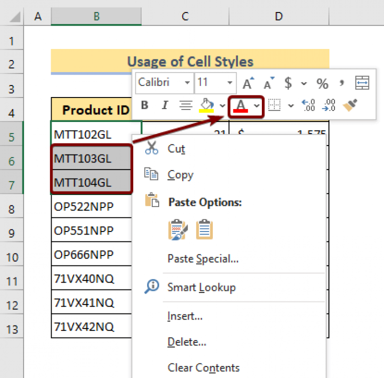 how-to-highlight-selected-text-in-excel-8-ways-exceldemy