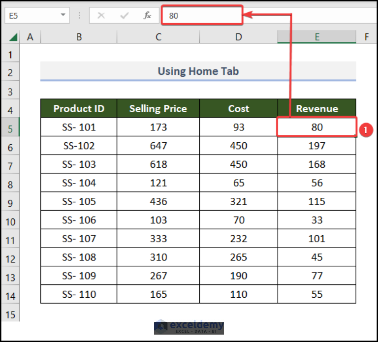 How to Remove Formulas in Excel (8 Easy Ways) - ExcelDemy