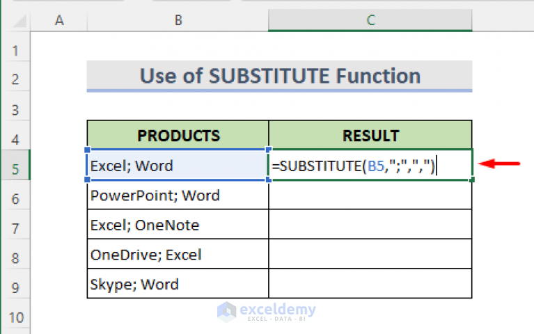 How To Remove Semicolon In Excel 4 Methods Exceldemy 6253