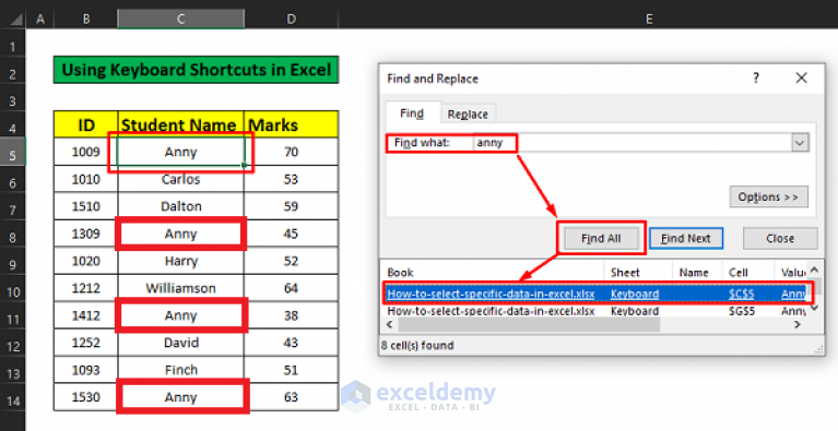 how-to-select-specific-data-in-excel-6-methods-exceldemy