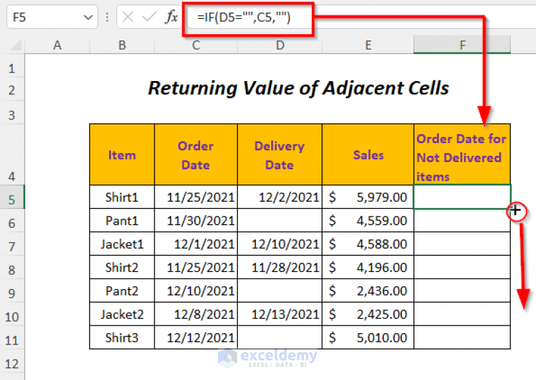 How to Return Value if Cell is Blank (12 Ways) - ExcelDemy