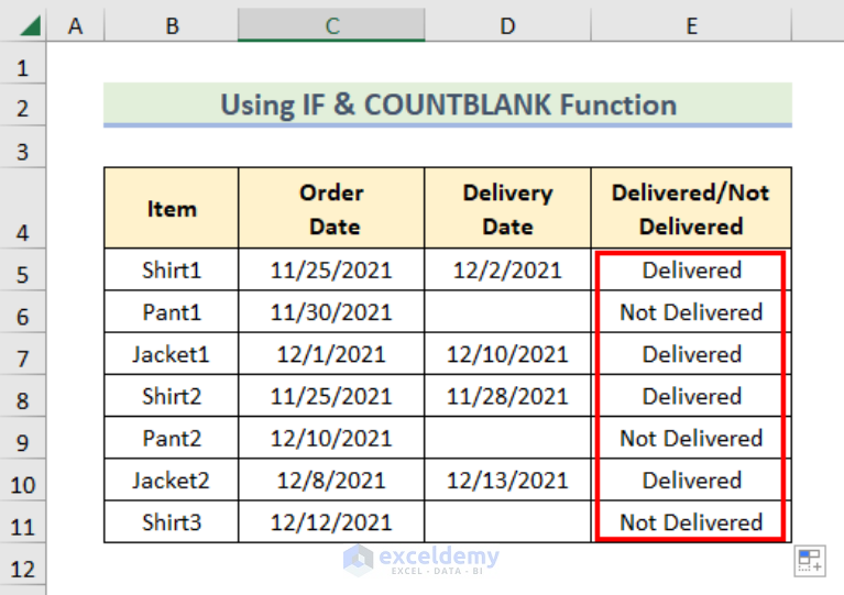 how-to-return-value-if-cell-is-blank-12-ways-exceldemy