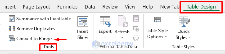 how-to-remove-table-in-excel-6-methods-exceldemy