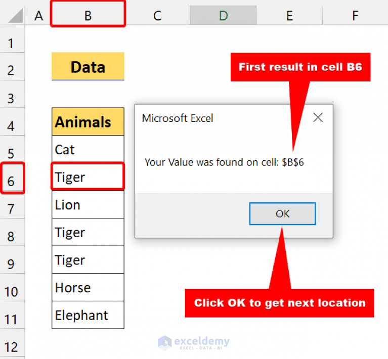Findnext Using Vba In Excel 2 Examples Exceldemy 4547