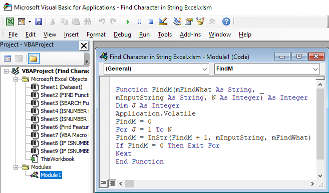 How To Find Character In Excel String 8 Easy Ways ExcelDemy